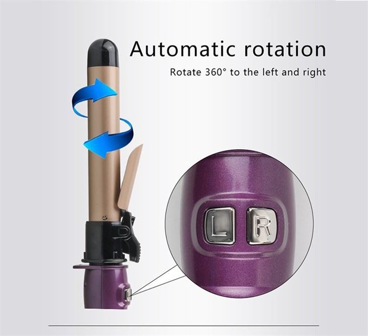 Elektr 360 ° avtomatik buriladigan soch turmagi