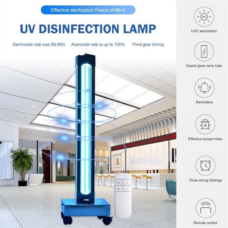 Harakatlanuvchi UV nurli sterilizator